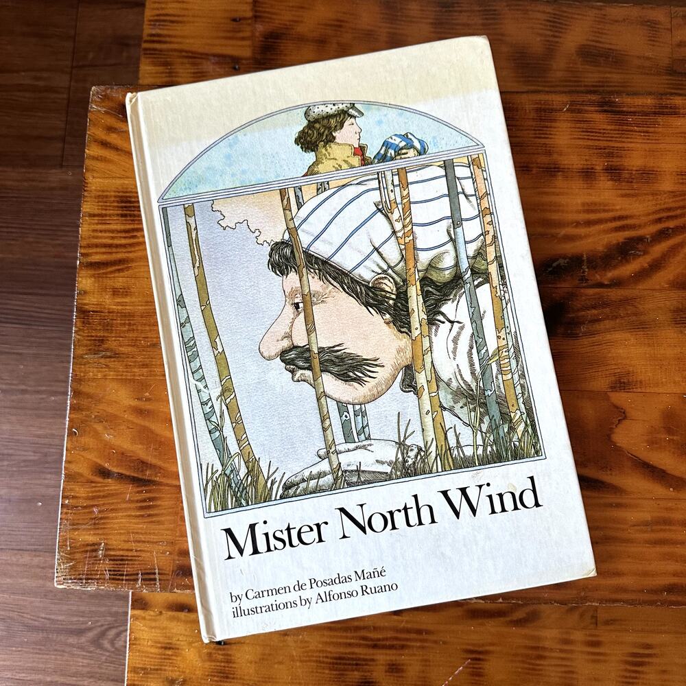 Vintage 1986 Mister North Wind Hardcover Book